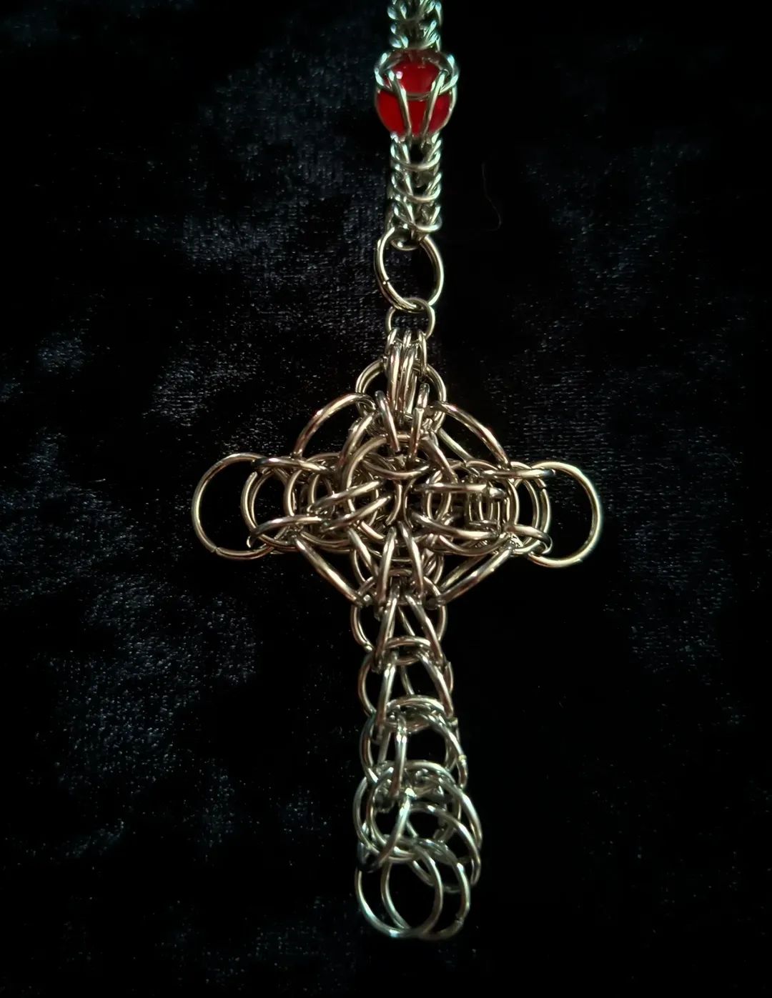 Joan Captive Bead Rosary