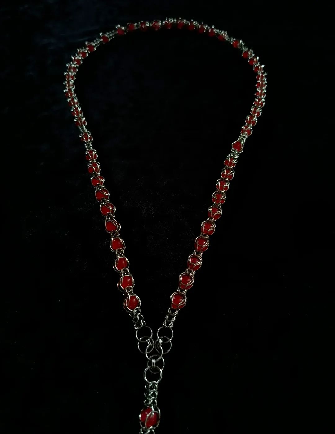 Joan Captive Bead Rosary
